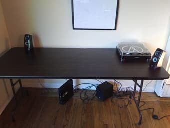 Folding table: 72 by 30 by 29-Inch 1