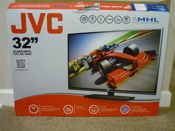 1080p JVC 32" LED TV 2