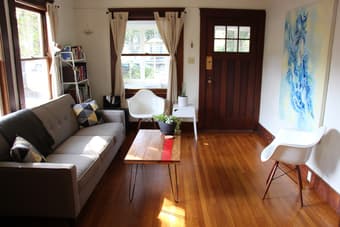 1BR in our delightful 2BR house in Palo Alto, a short walk to Stanford 1