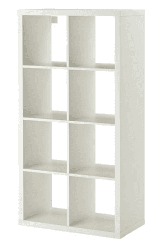 White Shelving/Cube Storage 1