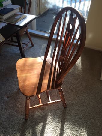 Wood Chair x2 1