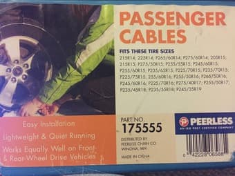 Snow chains 1