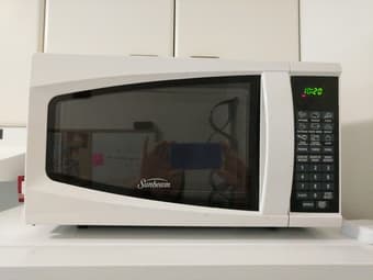 White microwave for sale 1
