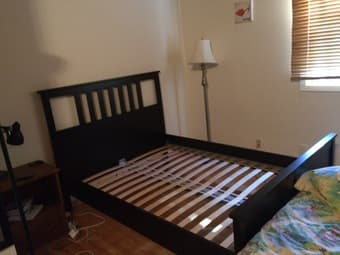 Selling IKEA Hemnes full sized bedframe + slats 1