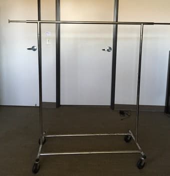 Clothes hangers!! +Clothes rack 2