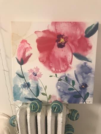NEW Pretty Flower Painting 1