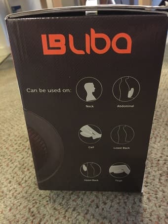 Heated Shiatsu Massager for neck, back, calf, etc, New in Box 2
