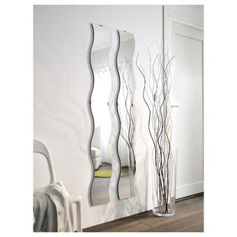 Ikea floor wavy mirrors 1