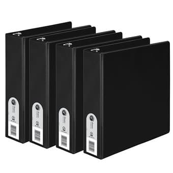 Round Ring Binder 16-Pack + Tab Dividers 1