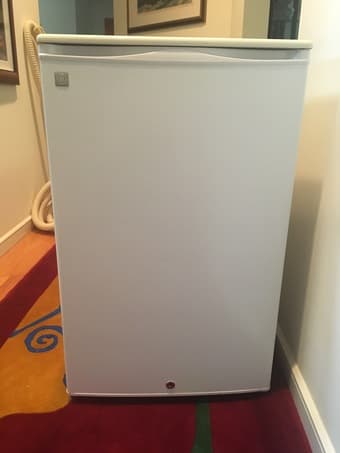 $75 Small refrigerator - very good condition 2