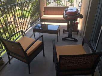 OUTDOOR PATIO (set of chairs and table) 1