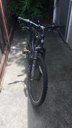 26" Hyper Havoc Full Suspension Men's Mountain Bike, Black 2