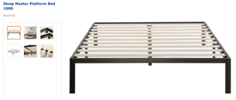 New and completely unused Mattress and Bed Frame - size FULL $70 2