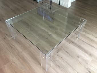 Acrylic Coffee Table (WILLING TO NEGOTIATE PRICE) 2