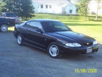 Black Mustang 1995 1