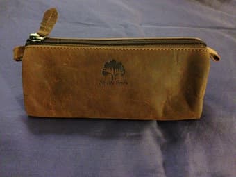 Leather pencil case 1