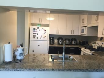 furnished1BR/1BA in New 2BR/2BA near Stanford from 6/30-8/12 Palo Alto 1