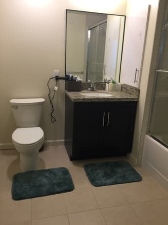 furnished1BR/1BA in New 2BR/2BA near Stanford from 6/30-8/12 Palo Alto 2