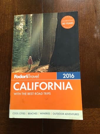 Fodor California Travel book 1