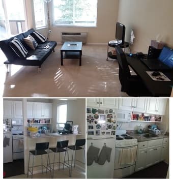 Studio apartment for rent in Oak Creek Apartments from early August 3
