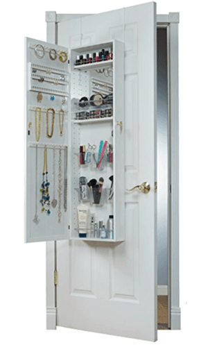 Over-the-door Mirror/Jewelry Armoir 2