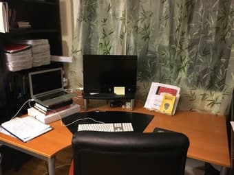Large Curved Office Table 1