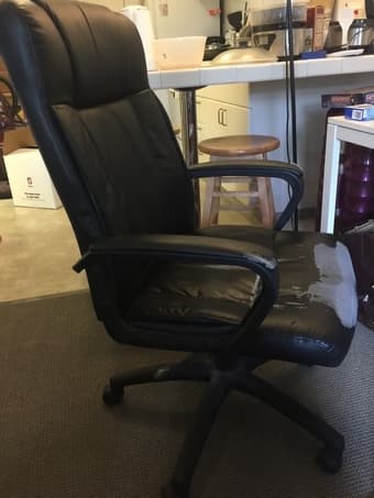 leather adjustable chair 2
