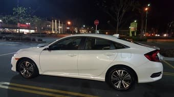 [For Sale] 2016 Honda Civic EX-L (White Pearl, White Leather), 6500 m 1