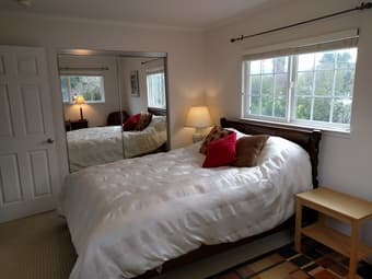 Spacious, furnished room + private bath in San Jose nr Santa Clara 1