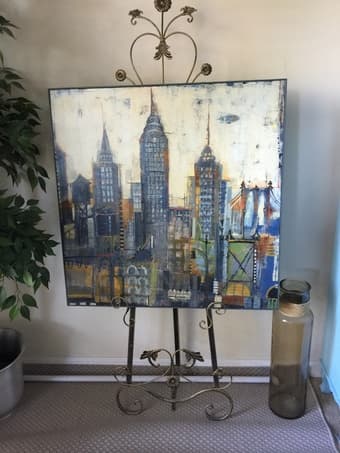 HUGE SALE! Floor Easel for art display (new very clean high quality) 3