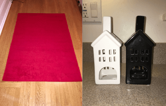 Moving sale:sunglasses, shoes, rug, bedside table, rocking chair &more 2