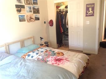Master Bedroom + Private bath next to Escondido Village 3