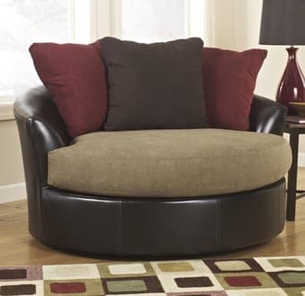 Oversized swivel chair - Ashley furniture 1