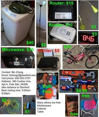 bed, table, chair, electrical equipment, bike, toy 2