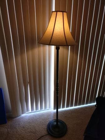 [moving sale] Ikea ELDSHULT Floor lamp (palo alto) 1