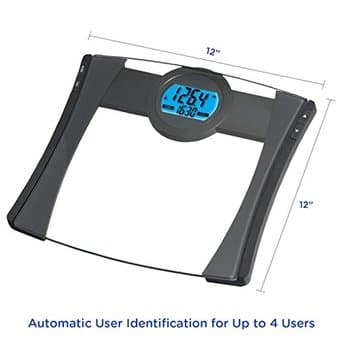 EatSmart Products Precision Calpal Digital Bathroom Scale with 440 Pou 1