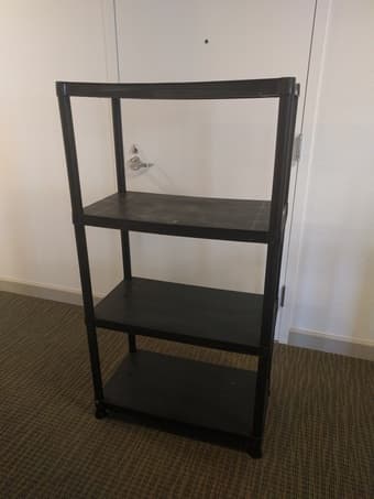 Sterilite 4-Shelf Unit 1