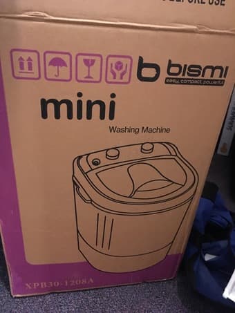 Bismi Mini Portable Washing Machine (Washer) & Spin Dry 1