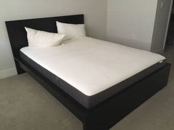 Bed, mattress and pillows 2