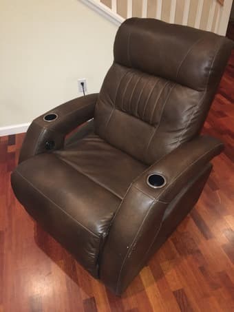 Leather Recliner (w/ USB ports), other offers accepted 1