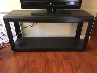 Dark Brown TV Stand 1