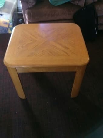 Wood coffee/ corner table 1