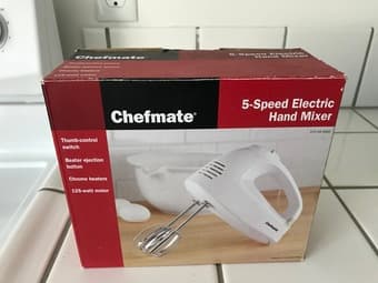 Chefmate hand mixer 2