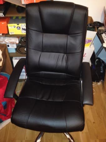 Executive chair - black, high back 1