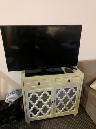 TV and TV Stand 1