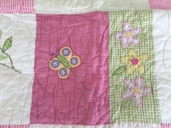 Pottery barn kids- twin blanket for girls 3