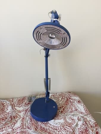 Move out for sale:  floor lamp+ 2 desk lamp 3