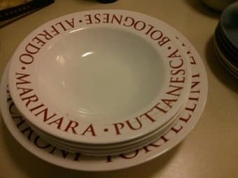 Pasta bowls set 1