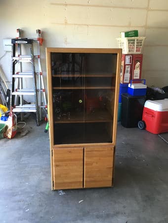Entertainment cabinet and/or Bookshelf (Cupertino) 2