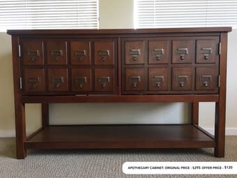 APOTHECARY CABINET 1